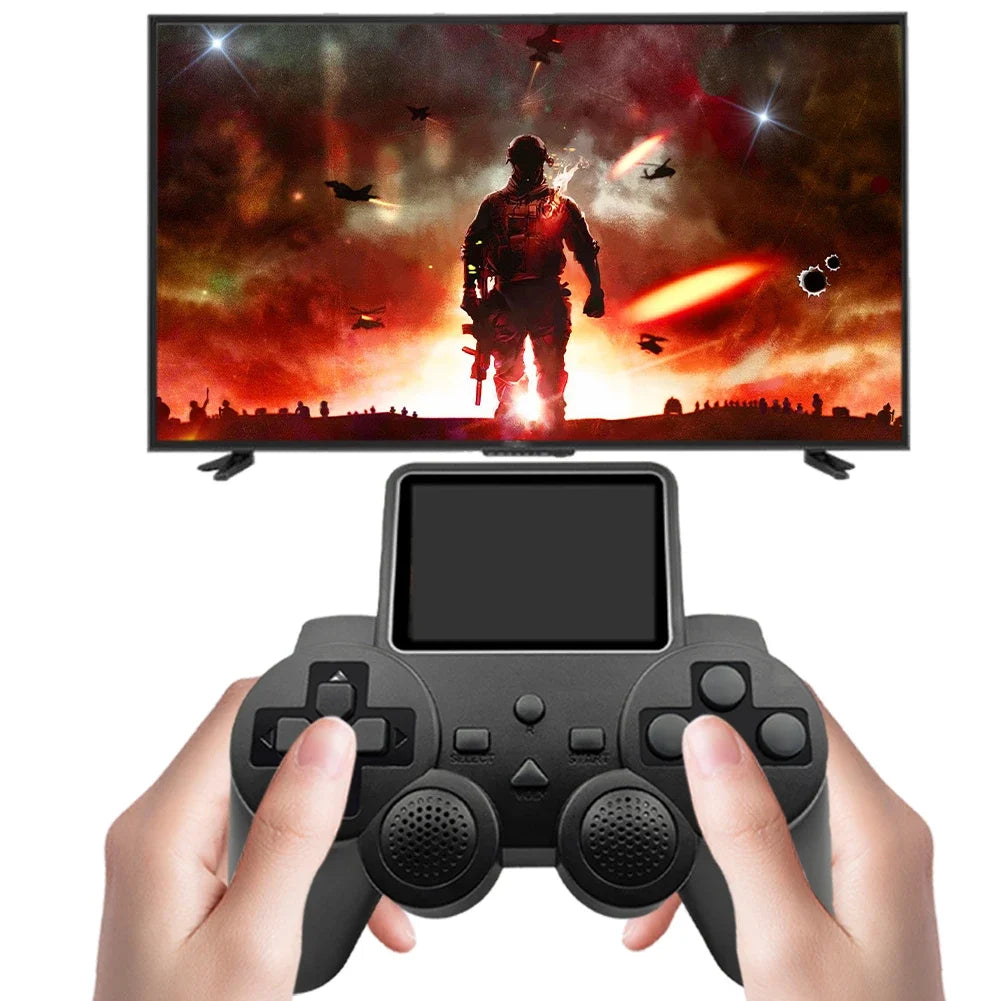 Handheld Game Console Built-in 520 Games Portable Game Player with Rechargeable Battery Retro Game Console Gifts for Boys Girls